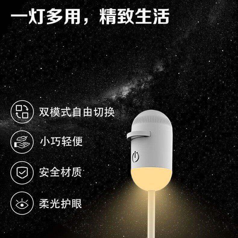 【立减50】高级感迷你投影仪小夜灯灯光卧室睡眠护眼星空氛围灯M