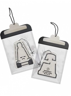 The Boring Concept TBC趣味香薰黑白卡通手绘贴纸装饰汽车挂件