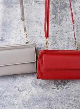 新款机触屏手KUU机包，钱包一体包，，百搭尚时女肩小包随身手包