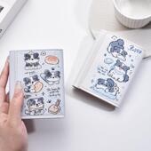 三折钱包女小众个折性级可爱卡通小零钱包学感高生短款 叠T32041皮