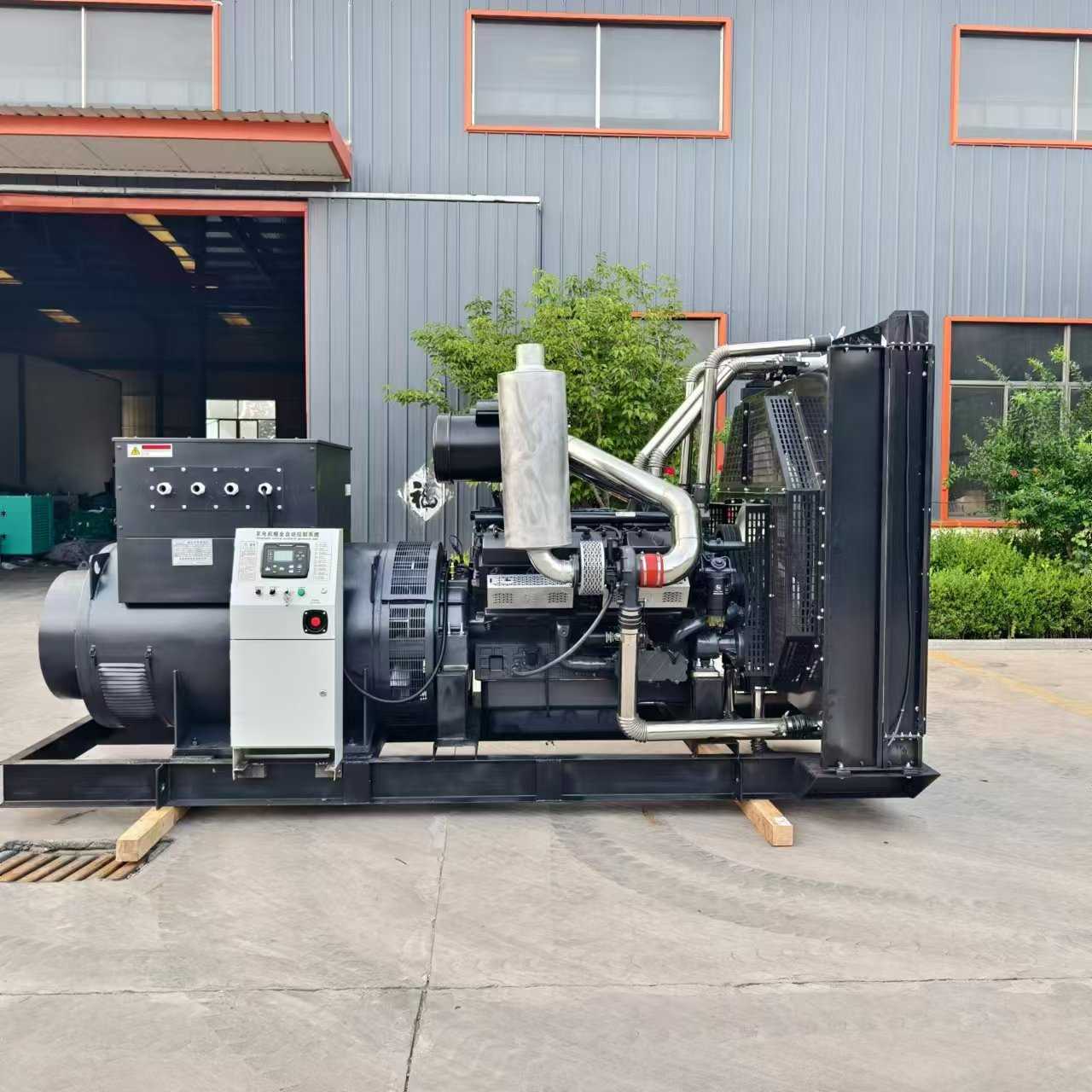 潍柴700kw千瓦柴油发电机组三相静音10kv酒店医院学校备用电源