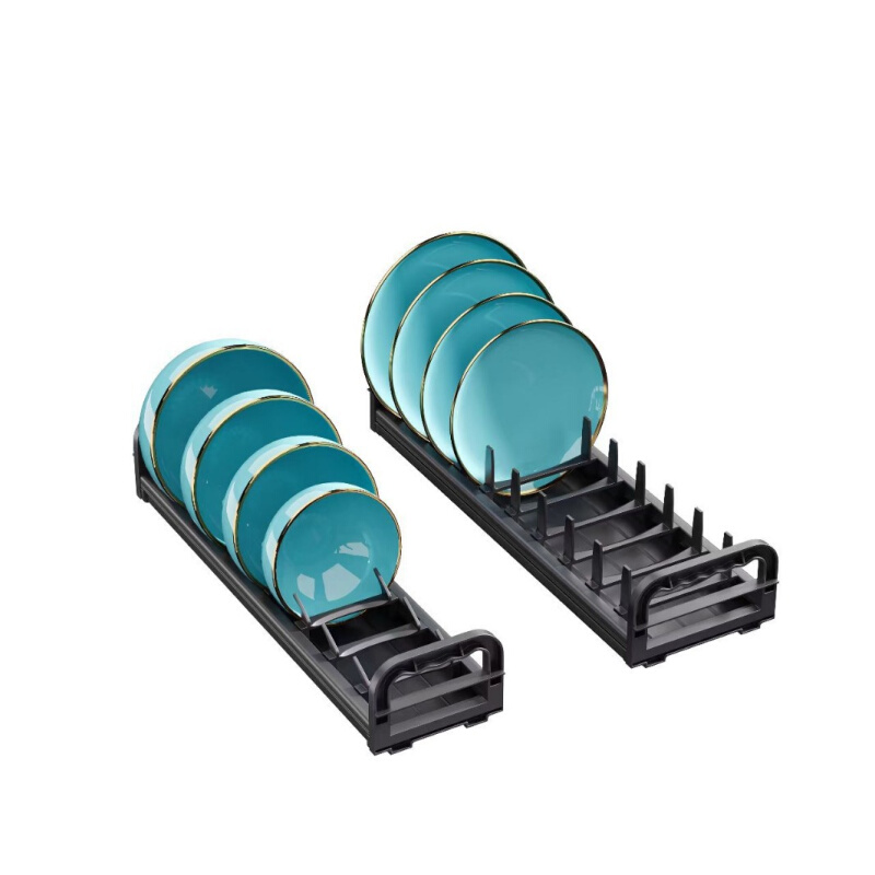 铝合金碗架 盘架 台面放置沥水碗架 放盘子支架拉篮