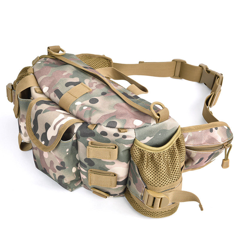 腰包摩托车骑行胸包机车装备骑士斜挎包男女运动户外摩旅防水背包