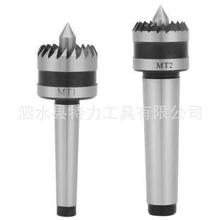 MT2C款 木工车床回转顶尖 定中心 MT1带齿 顶尖 木工顶针MT2