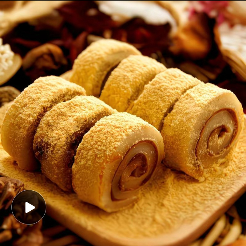 正宗驴打滚糕点东北特产豆面卷打糕糯米糍粑糯叽叽老北京零食小吃