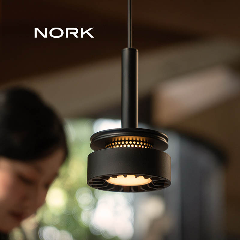 诺克米尼铝制简约卧室床头小吊灯