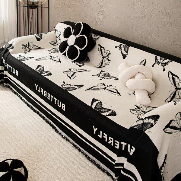 沙发巾四季通用2024新款防滑加厚坐垫子一整张全盖沙发盖布套罩巾