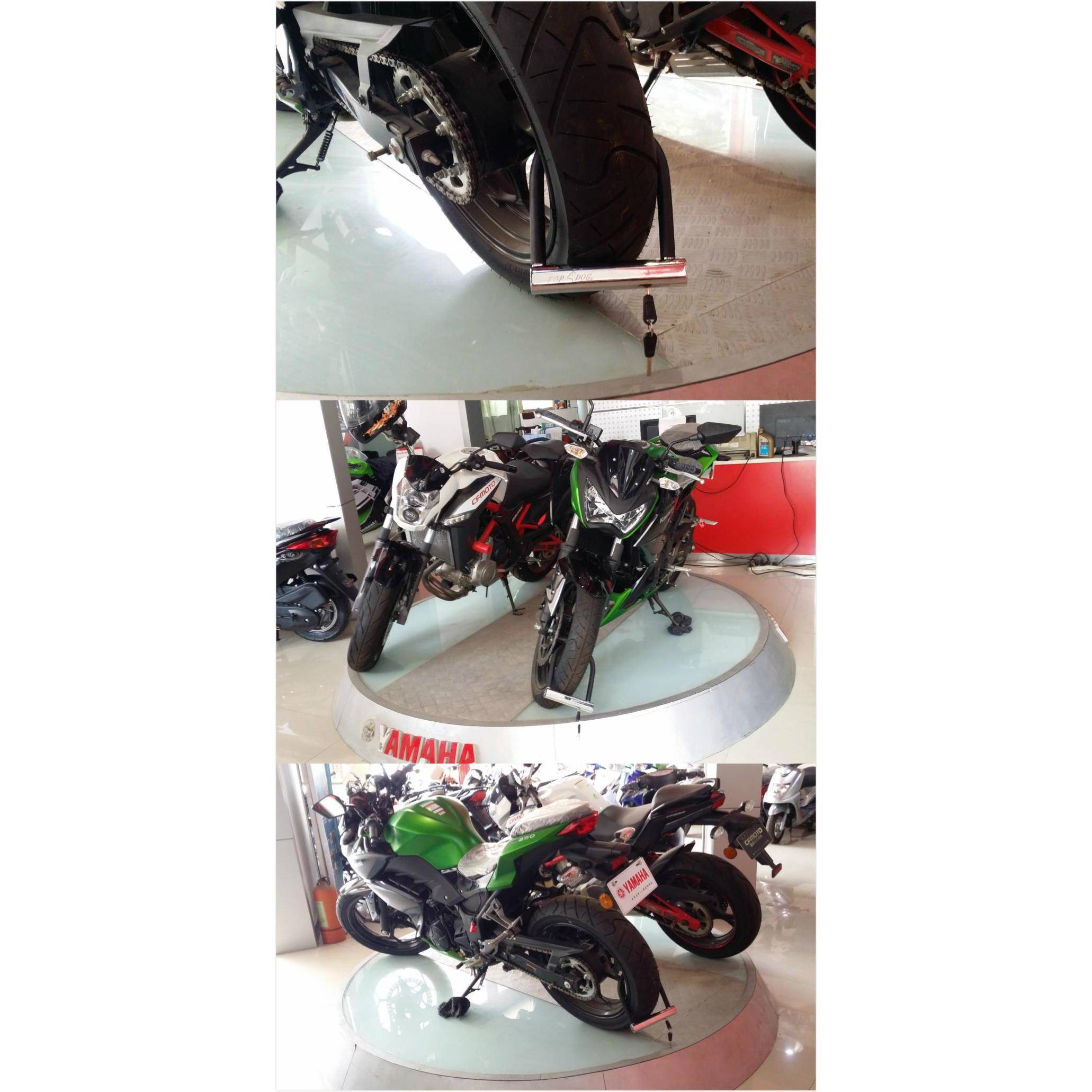 台湾TOPDOG锁狗王RE5203-902电动电瓶车摩托车抗液压钳防盗U型锁