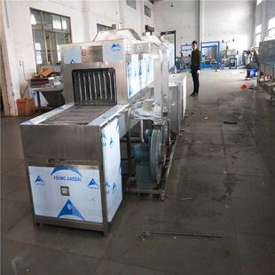 不EAC片锈钢冲油压垫除清洗机 工业用通过超式声波清洗线