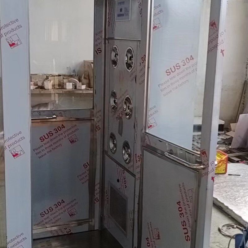 风淋室不锈钢单人单吹单人双吹双人双吹风淋室工厂用风淋机风淋门
