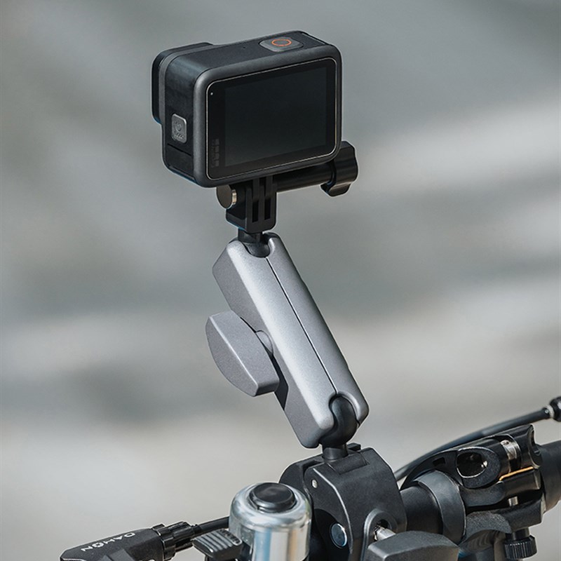 摩托车自行车骑行支架夹Action/Insta360/GoPro运动相机拍摄支架