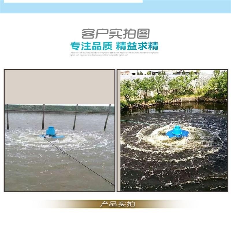 涌浪增氧机鱼塘推浪机池塘圆盘耕水机大功率增氧泵大浪花造浪机