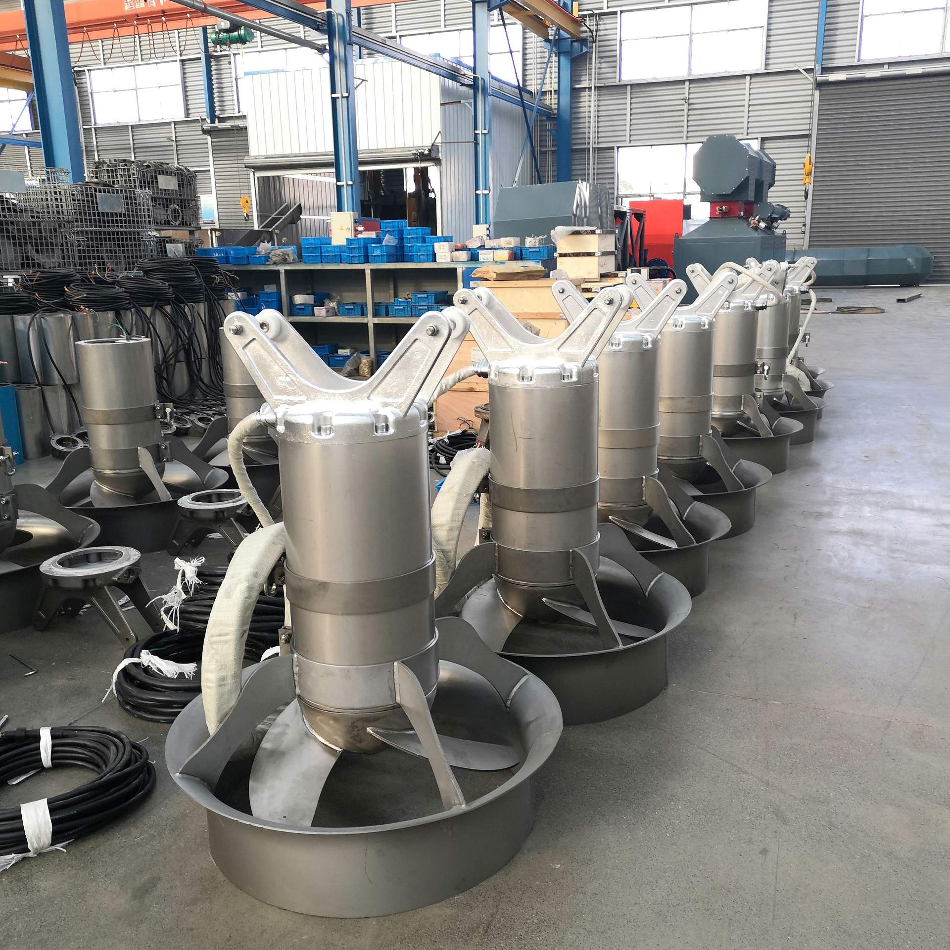 潜水搅拌机安装俯视图QJB1.5/6-260/3-980