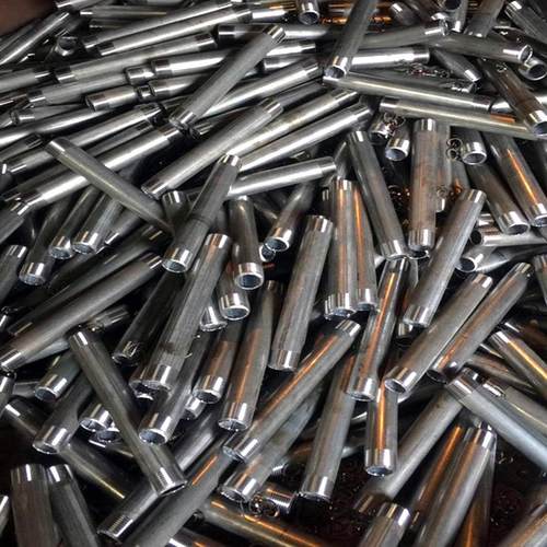 碳钢镀锌头丝水管接头艺品配件接双两头15带丝的镀头锌管工外丝