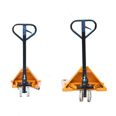 手动液压搬运车3吨685鑫货叉1.5板压晶鑫叉车晶隆尼BF3吨685龙米