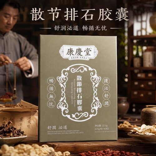 现货康庆堂散结排石胶囊 草本配方 日常温和养护舒润泌道官方正品