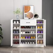 实木鞋 柜家用门口小户型入户玄关进门阳台储物柜简约现代收纳神器