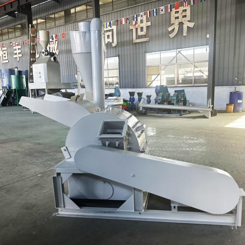 江西柏树枝粉碎机大中小型碎枝机电动木头下脚料粉碎机