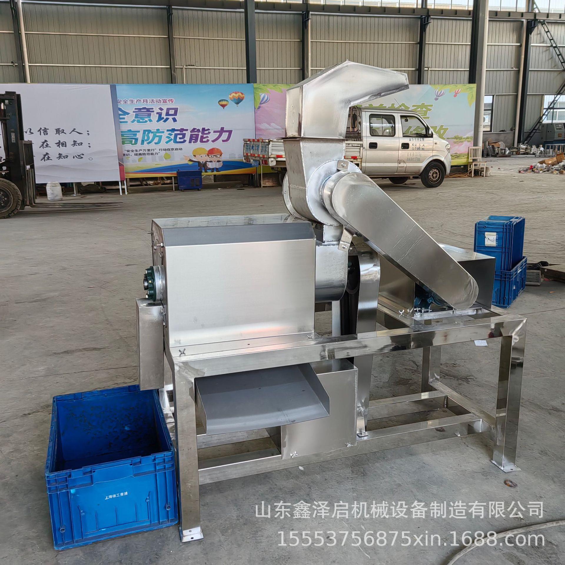 番茄草莓果酱果浆机西梅枇杷车厘子去核打浆机商用不锈钢打浆设备