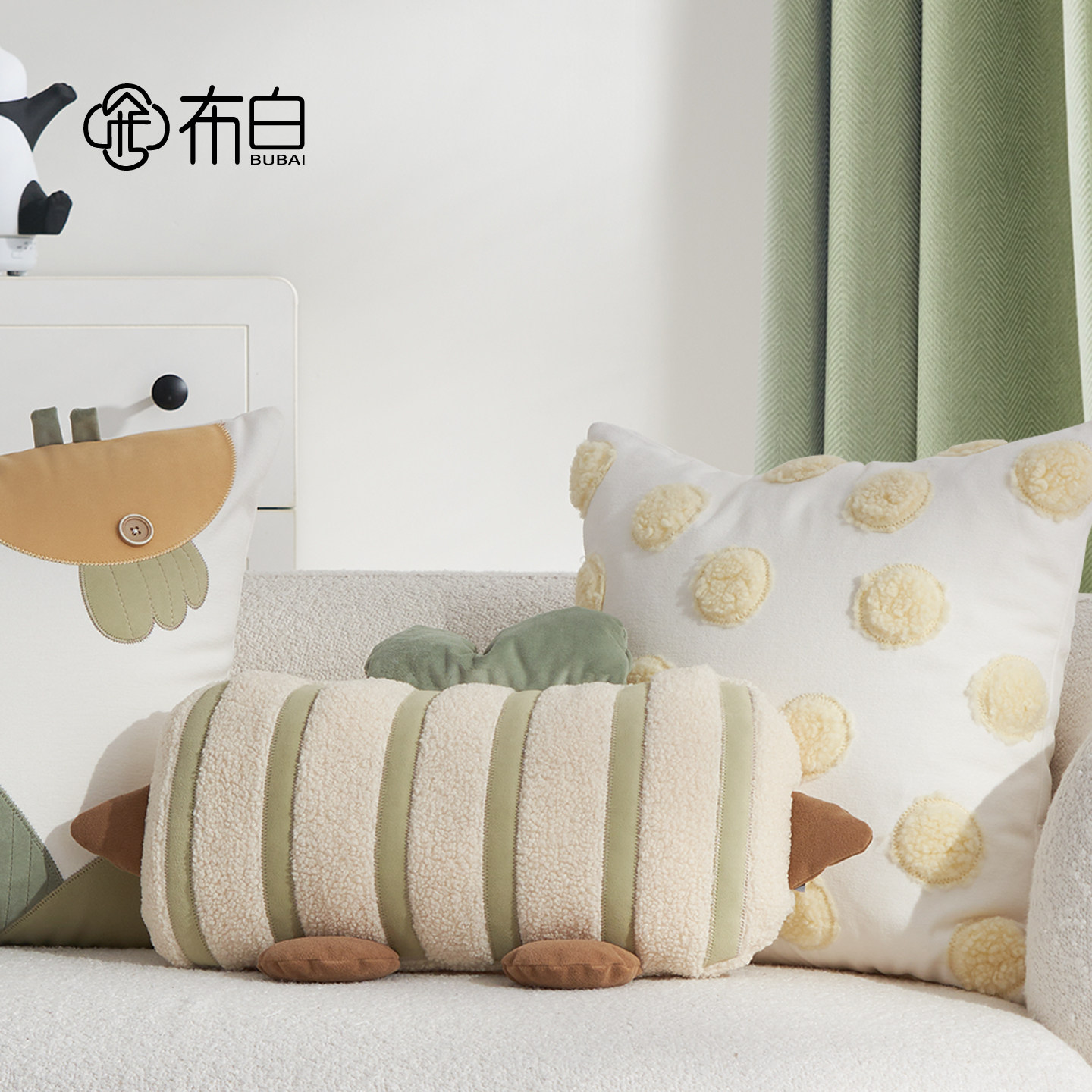 抱枕沙发客厅有趣的蜜蜂靠垫儿童卧室靠枕儿童新款卡通图案拆洗,居家布艺,靠垫/抱枕,淘宝优惠券,粉丝福利购,淘宝优惠卷