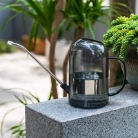 澆水壺家用長(zhǎng)嘴灑水壺園藝綠植小盆栽養(yǎng)花噴壺淋花壺多肉澆花神器