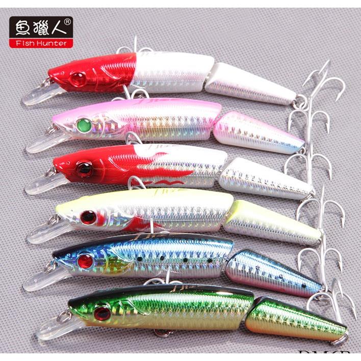 鱼猎人双节大米诺海水 路亚饵/猎王刀锋120mm/23g浮水1.5m鲈鱼饵