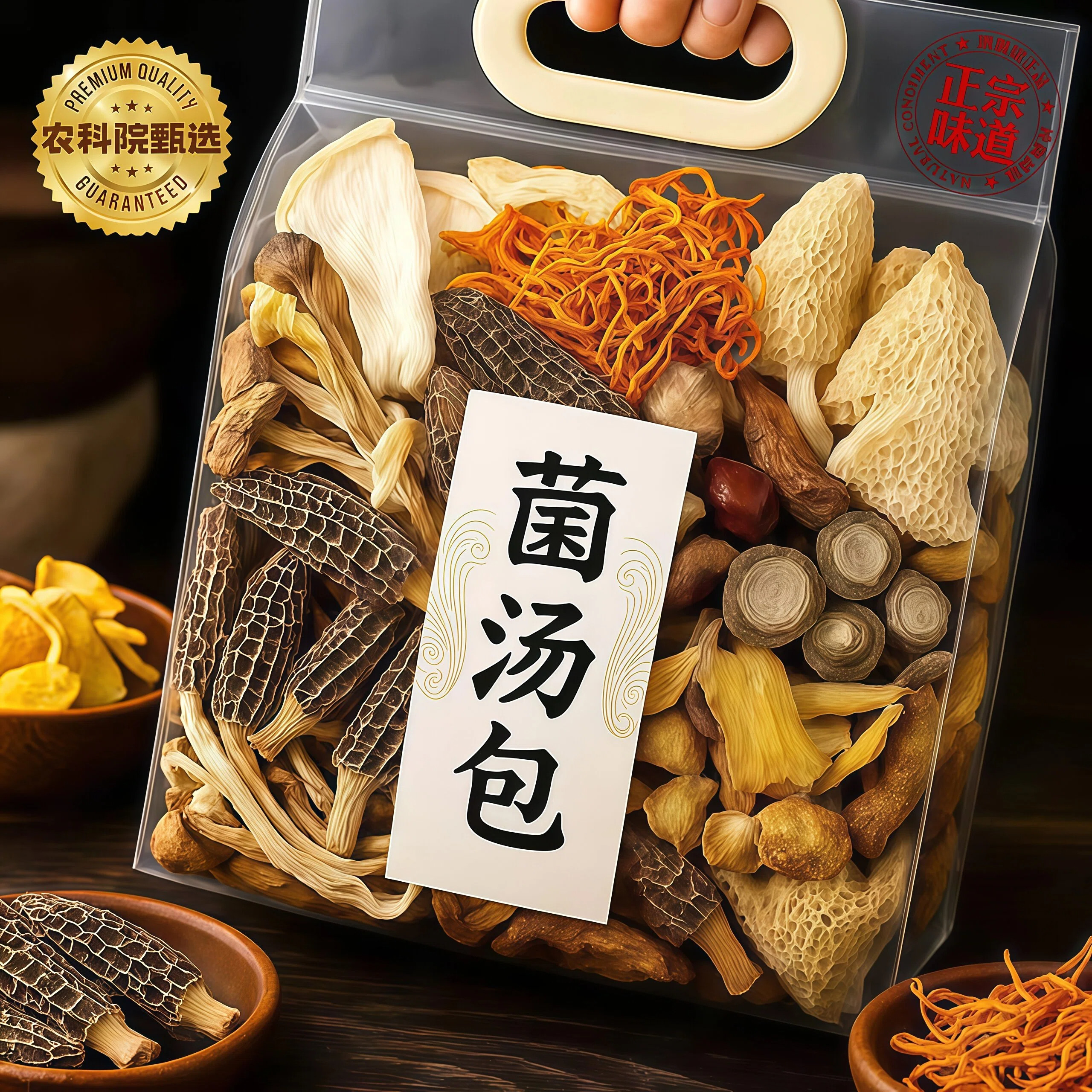 云南七彩菌汤包旗舰店菌菇煲汤云南七珍菌汤包料包干货羊肚菌虫草,粮油调味/速食/干货/烘焙,干货组合/料包/汤包/干货礼盒,淘宝优惠券,粉丝福利购,淘宝优惠卷