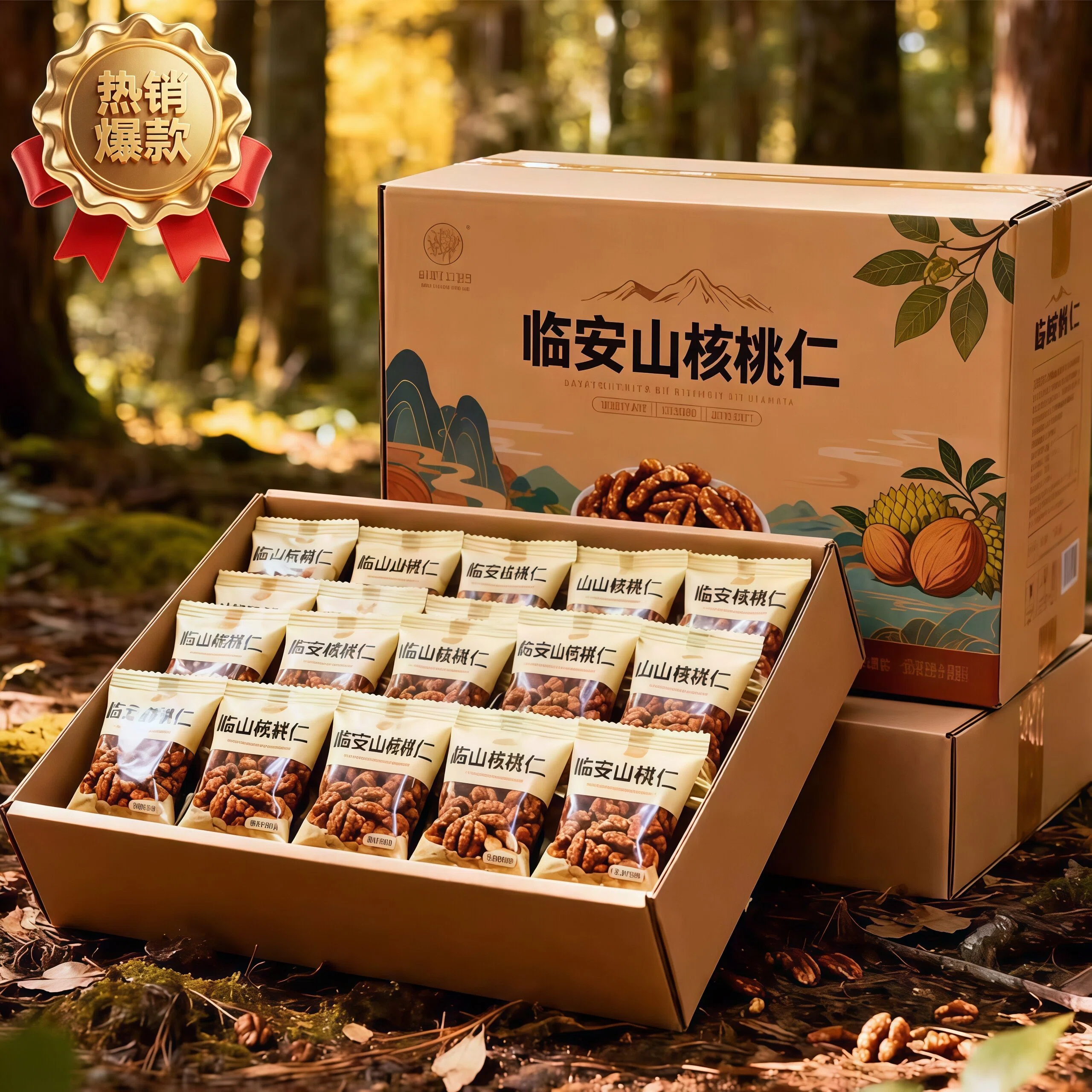 【奶香浓郁】临安山核桃仁正宗