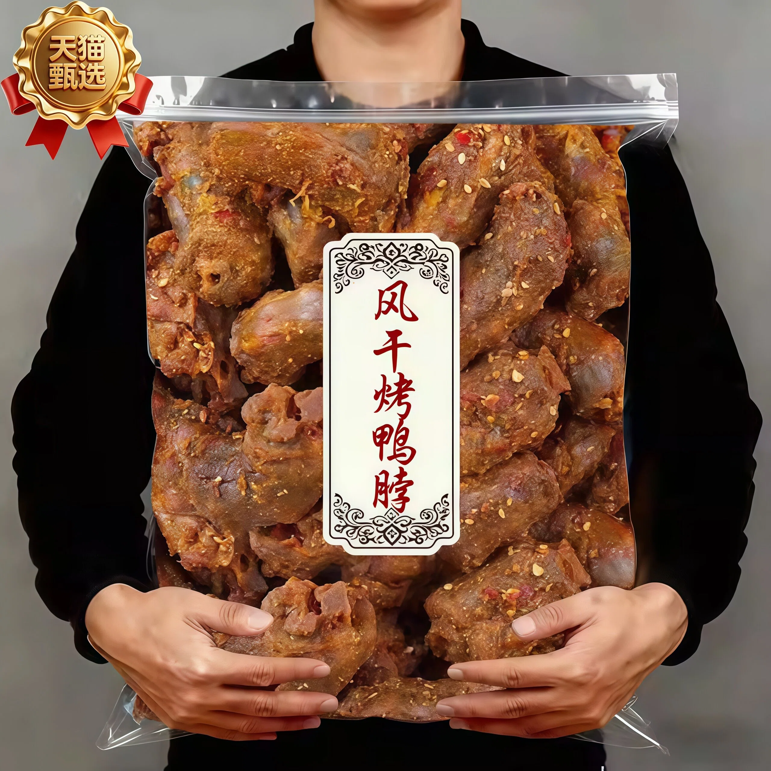 椒盐鸭脖旗舰店开袋即食风干鸭脖手撕香辣卤味鸭脖零食袋装下酒菜,零食/坚果/特产,鸭肉零食,淘宝优惠券,粉丝福利购,淘宝优惠卷