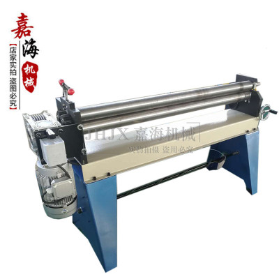 厂家直销小型电动偏三轴卷板机W11G-1.5X1300mm节能型电动卷圆机