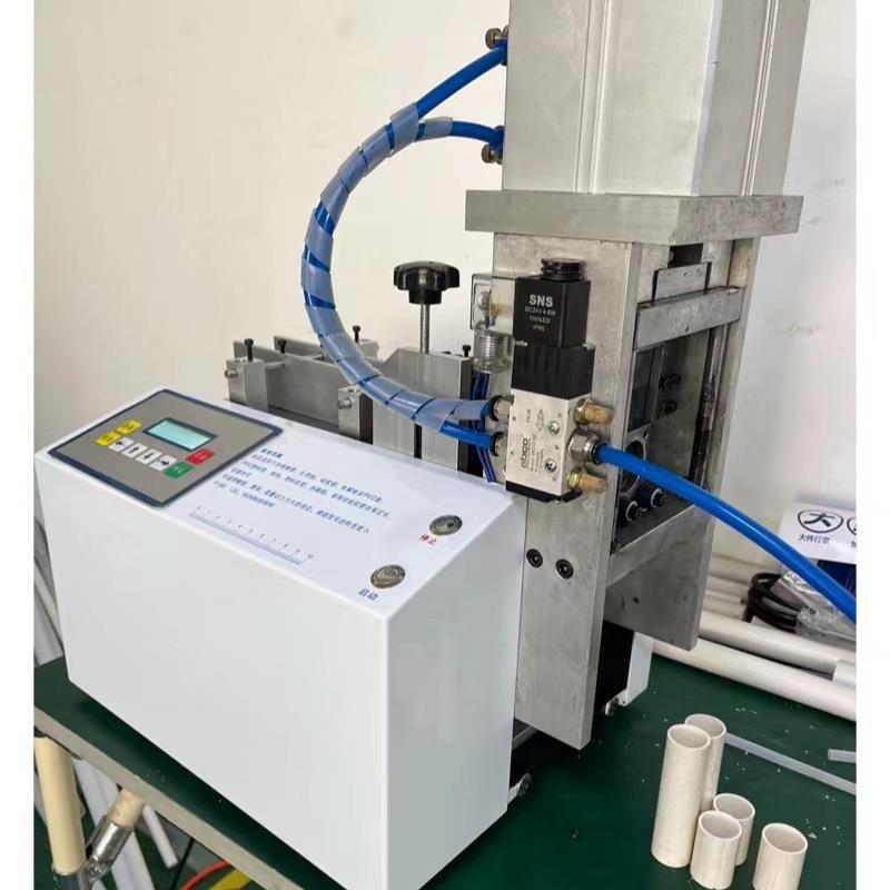 水培架PVC水管硬管PPR样品管定长切管机塑料给水管无尘自动裁切