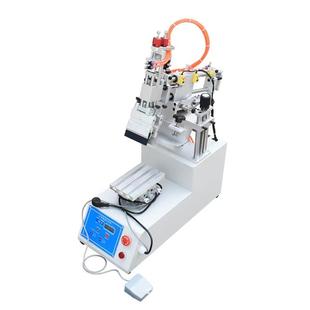 小型摇臂丝印机印刷鞋 垫丝印机自动丝印机小型丝网印刷机斜壁丝印