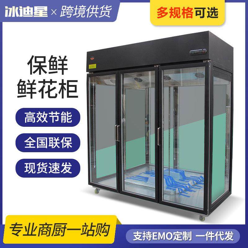 花店专用冷藏鲜花保鲜柜风冷无霜冷藏展示柜