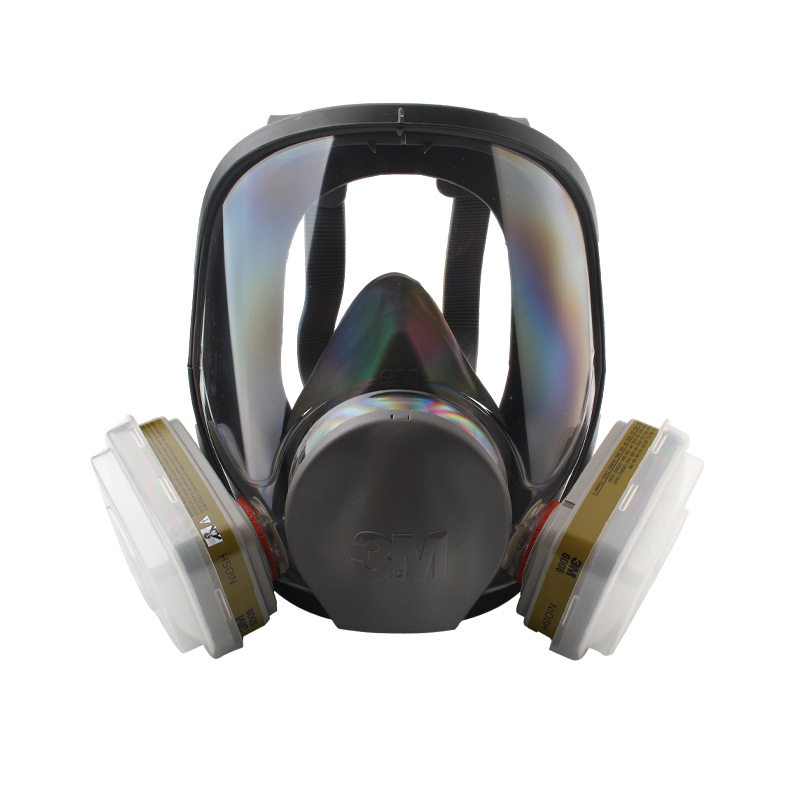 3M6800防毒全面罩防化工甲醛工业粉尘异味喷漆专用防护面具大视窗
