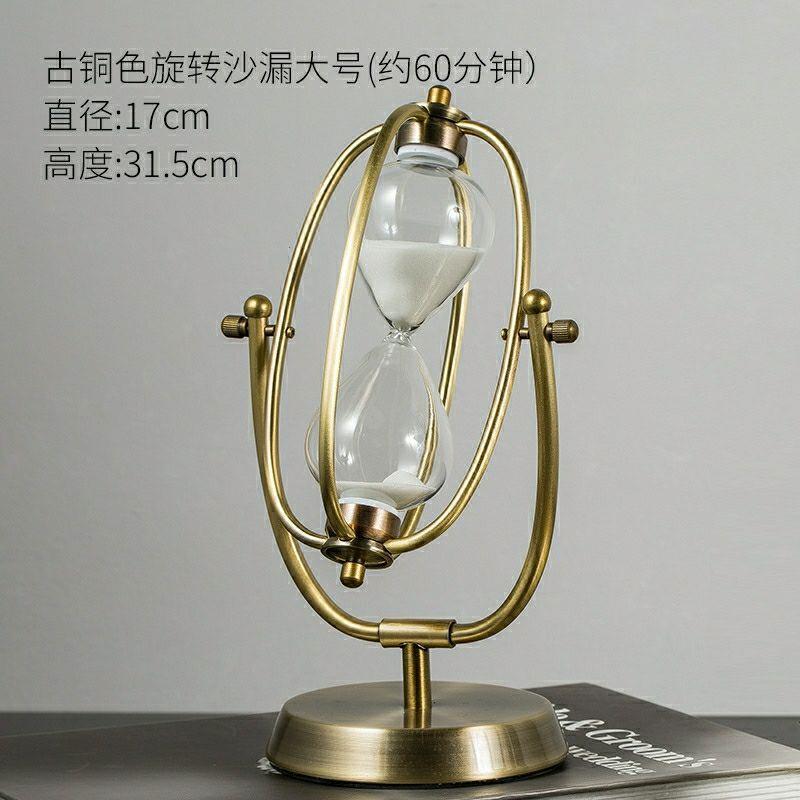 旋转沙漏15/30分钟计时器