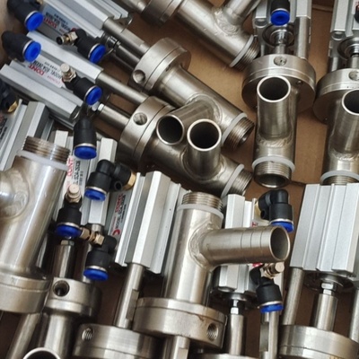 灌装机多功能定量 灌装机 不锈钢出料阀 出料嘴 灌装头配件厂家