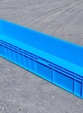 16423超长塑料物流箱1.6米加长周转矮箱