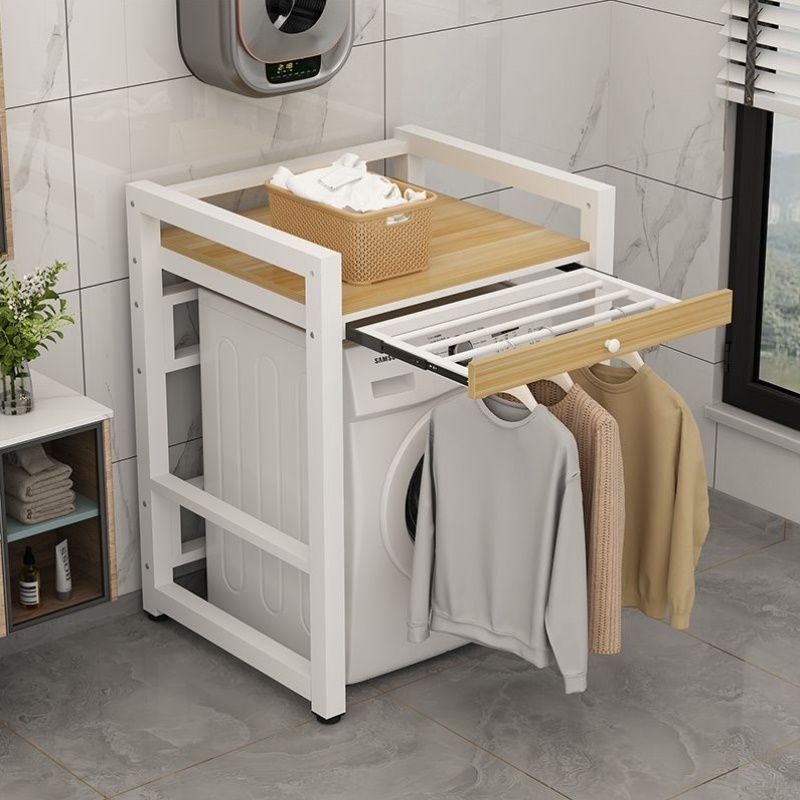 【稳固防坠】洗衣机置物架子浴室双层洗衣机置物落地洗衣机置物架