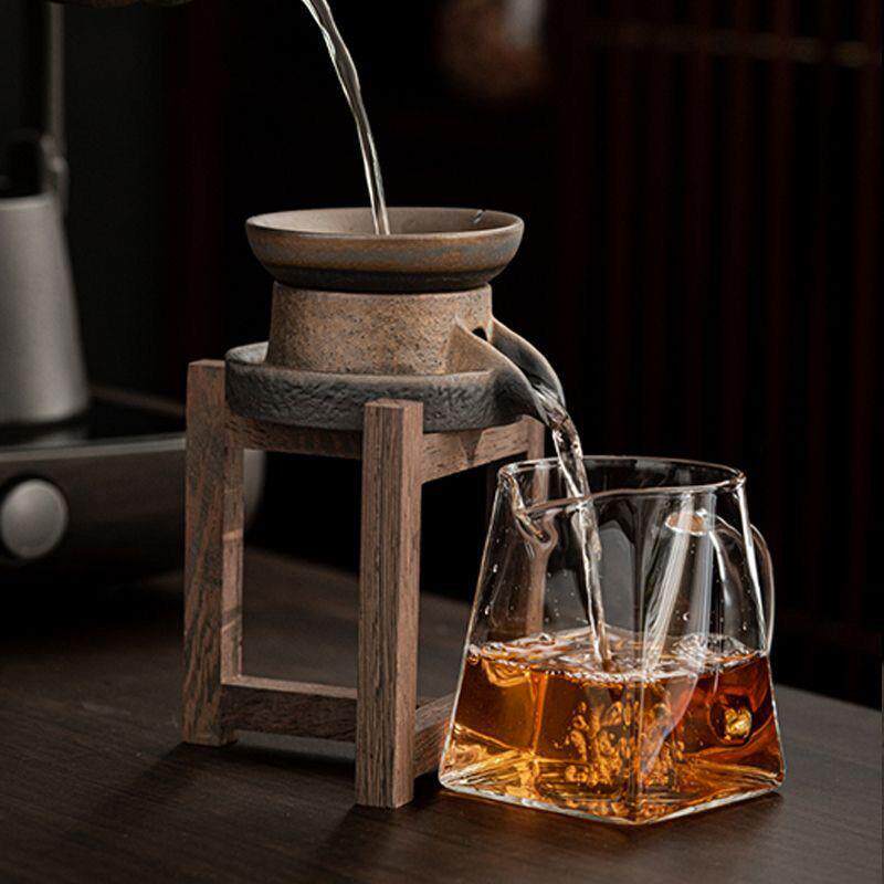 茶漏复古粗陶创意泡茶神