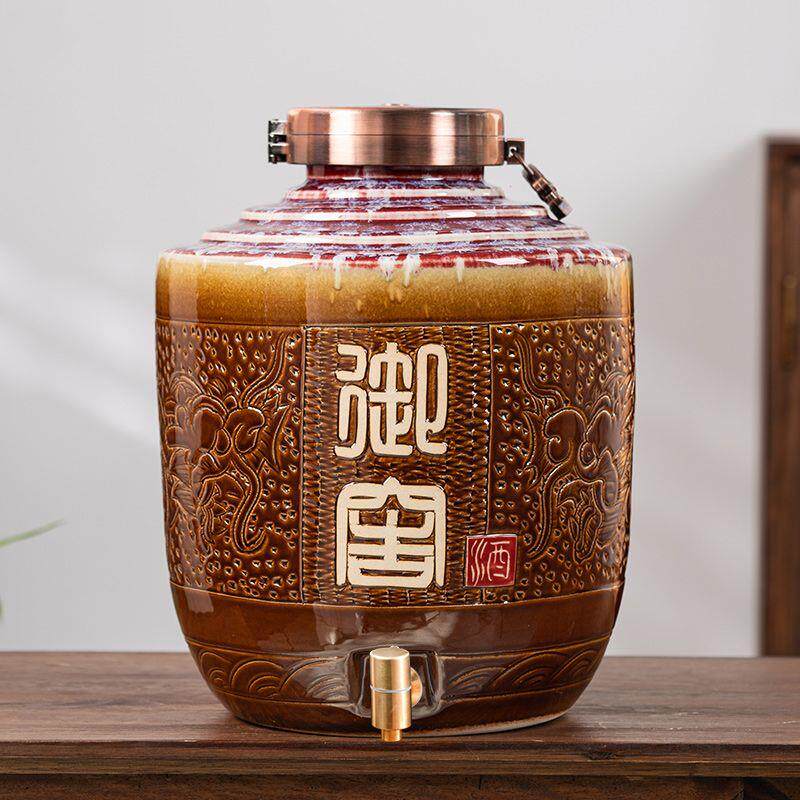 泡酒专用景德镇酒坛陶瓷