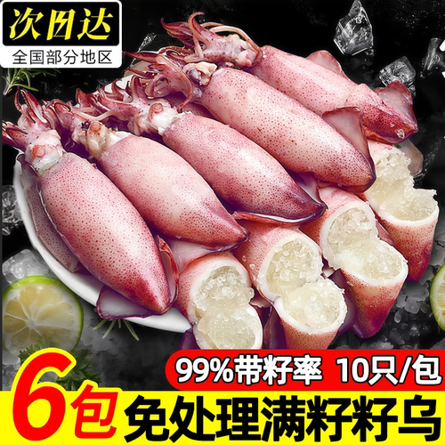 日照满籽新鲜冷冻鱿鱼