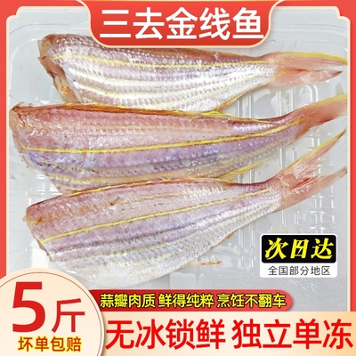 金线鱼三去速冻无冰金线鱼