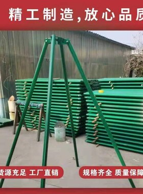 防风支撑杆园林绿色树木支撑架大树抱箍固定器金属乔木树钢管支撑