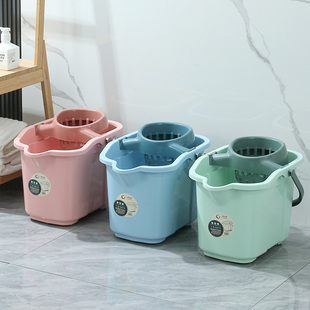 甲东里家用拖布桶老式加厚塑料长方形拖地桶沥水地拖桶单桶墩布桶
