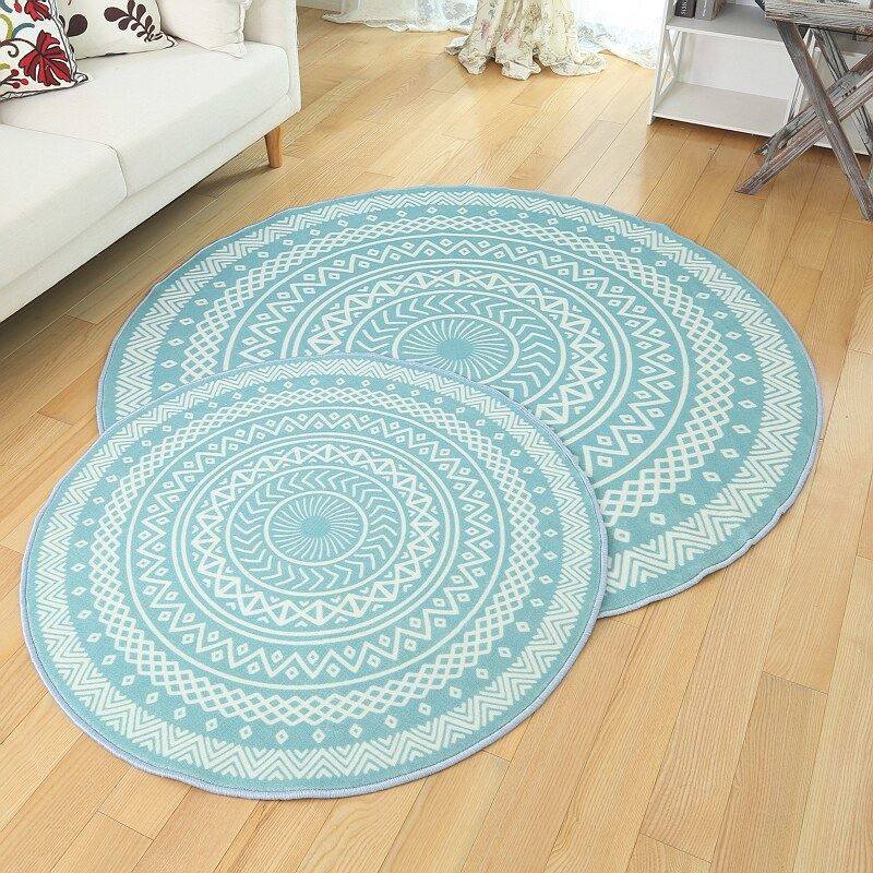 素淡优雅圆形地垫北欧转椅吊篮可机洗 客厅圆形地毯卧室现代简约,橡塑材料及制品,其他塑料制品,淘宝优惠券,粉丝福利购,淘宝优惠卷