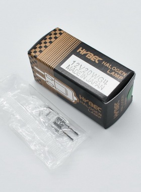 日本HYBEC生化灯珠 HBL-273 HBL-667 12V20W G4 分光光度计钨灯