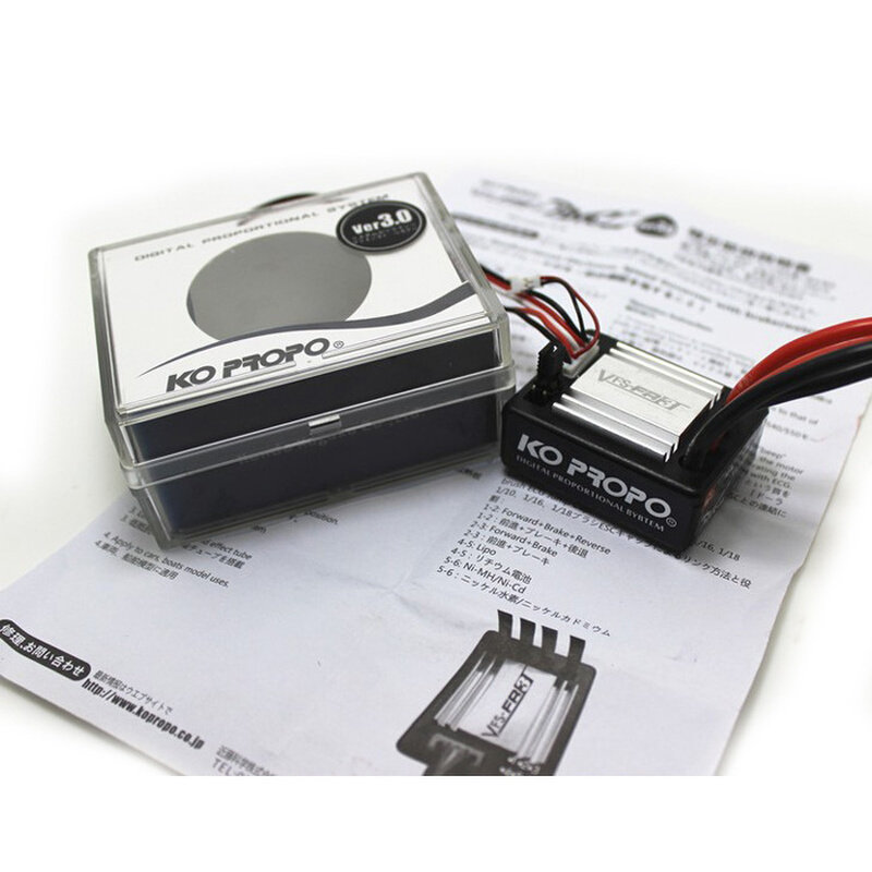 日本KOPROPO 高压双向有刷电调 车/船模型 540/775 支持2/3S锂电