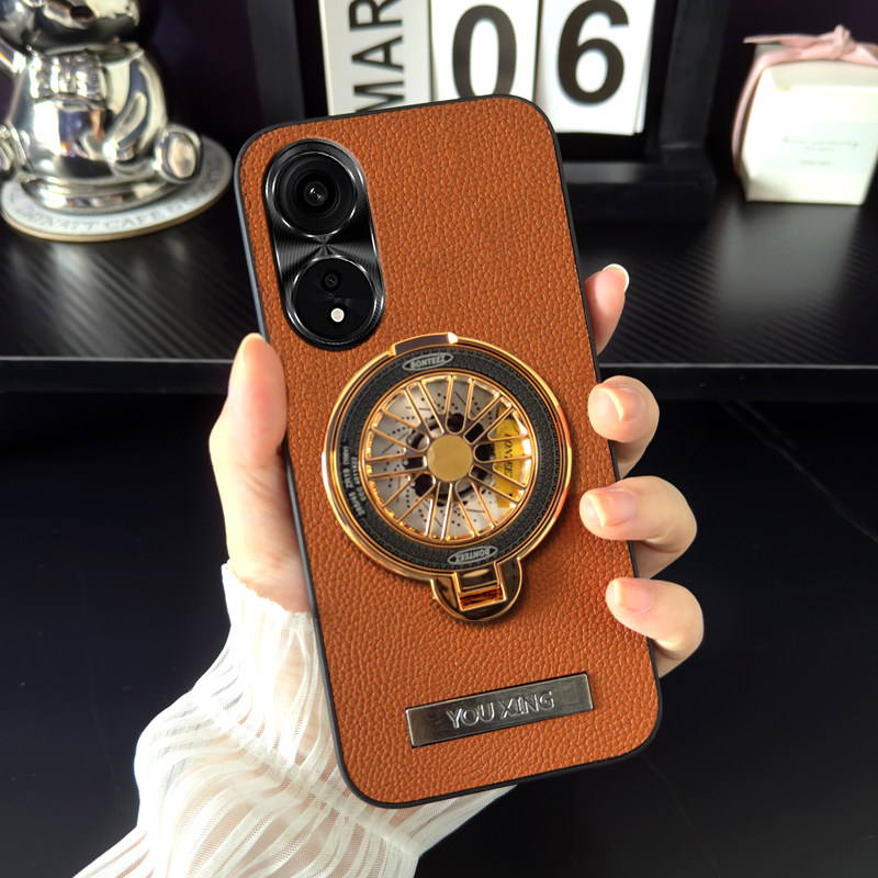 OPPOA1活力版手机壳男潮款PHJ110全包防摔镜头opopa保护磨砂皮套a1舌力板op@创意5g陀螺支架高颜值防指纹外壳