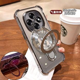 适用OPPOA6Pro手机壳PLN110新款镜头全包5G四角气囊防摔a6pr0高档磁吸支架opopa高颜值软壳男女ins透明保护套