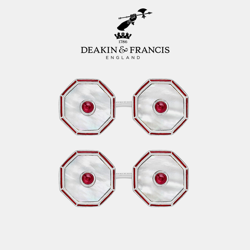 DeakinFrancis蓝宝石袖扣链